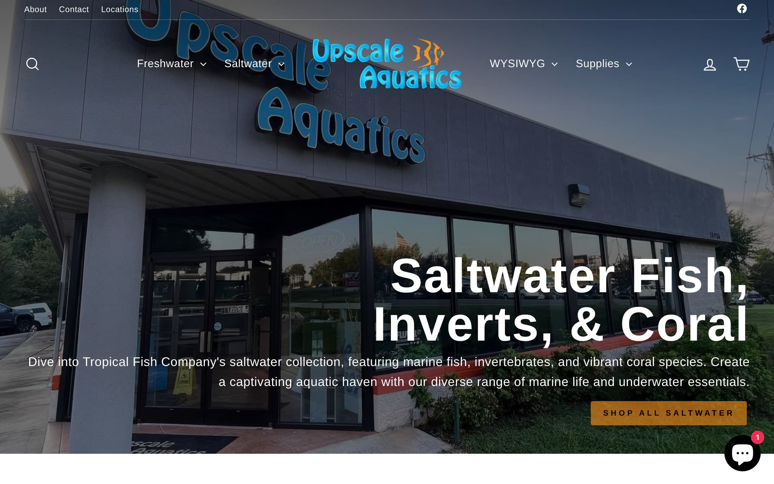Tropical Fish Company website