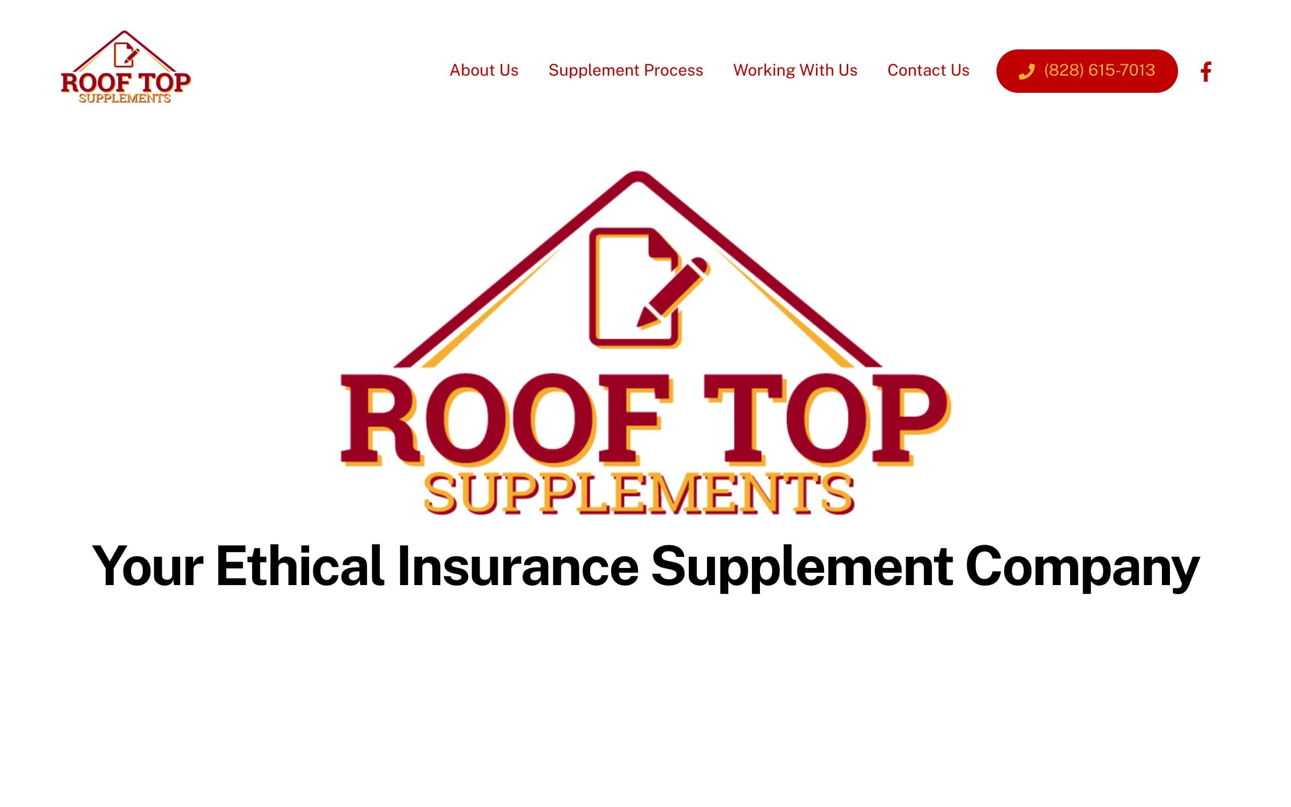 Roof Top website screenshot